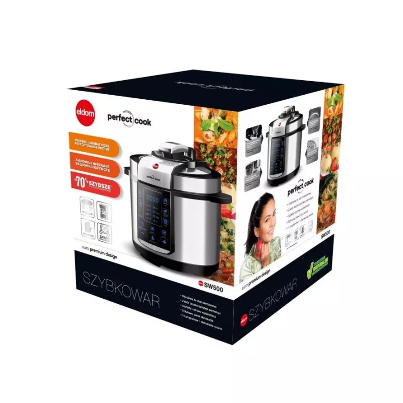 ELDOM SW500 PERFECT COOK 5 L stal nierdzewna 900 W