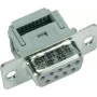 Harting D-SUB wtyk 180° Liczba pinów: 9 IDC 09 66 128 7700 1 szt. (09 66 128 7700)