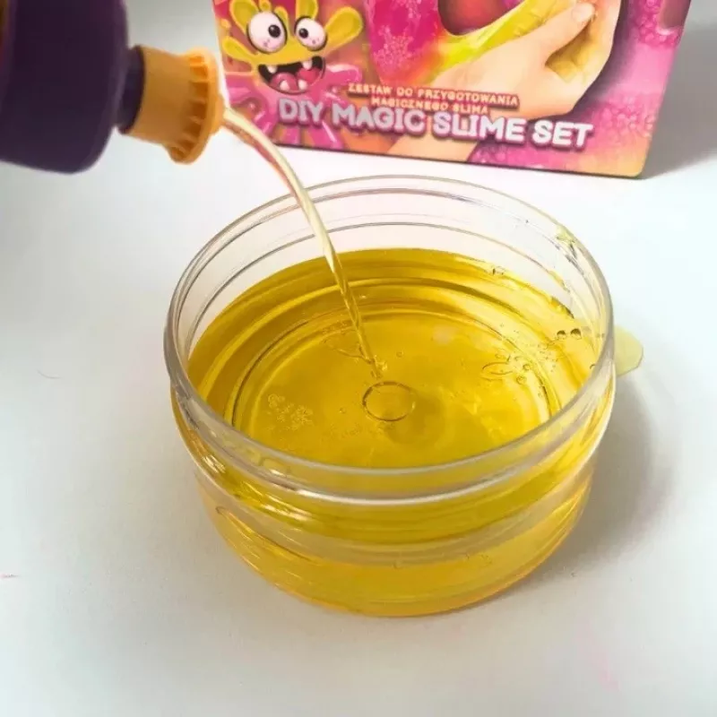 Zestaw do samodzielnego wykonania slime TUBAN TU3569 — Magic Pink XL, nietoksyczny, bezpieczny dla dzieci