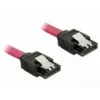 Kabel SATA DeLOCK 82676 0.3 m Czerwony