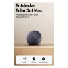 Amazon Echo Dot Max 2025 - Grafit - Bluetooth (B0DKLFHZDH)