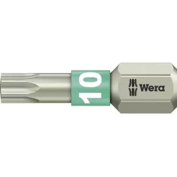 Końcówki wkrętakowe TORX® 25 mm Wera T10 do napędu 6,3 mm (1/4 cala)