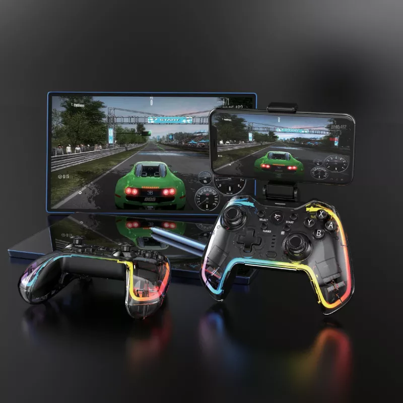 Game controller White Shark GPW-8040 RGB Wireless Bluetooth, model PRAETORIAN