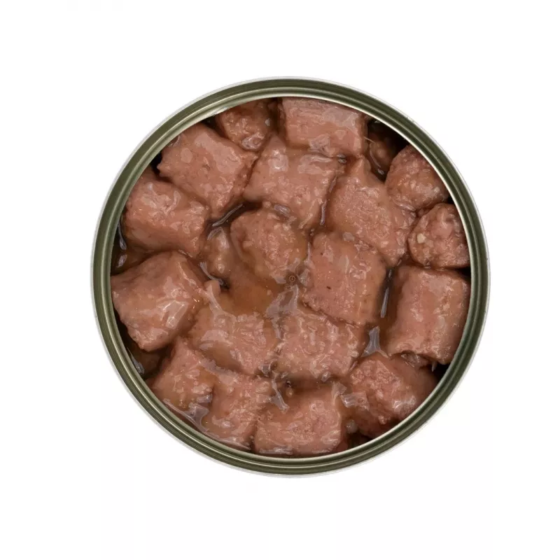 Mokra karma dla psów TufTuf Chunks w sosie z drobiem 415 g — psy dorosłe, 7% białka, 81,5% wilgotności