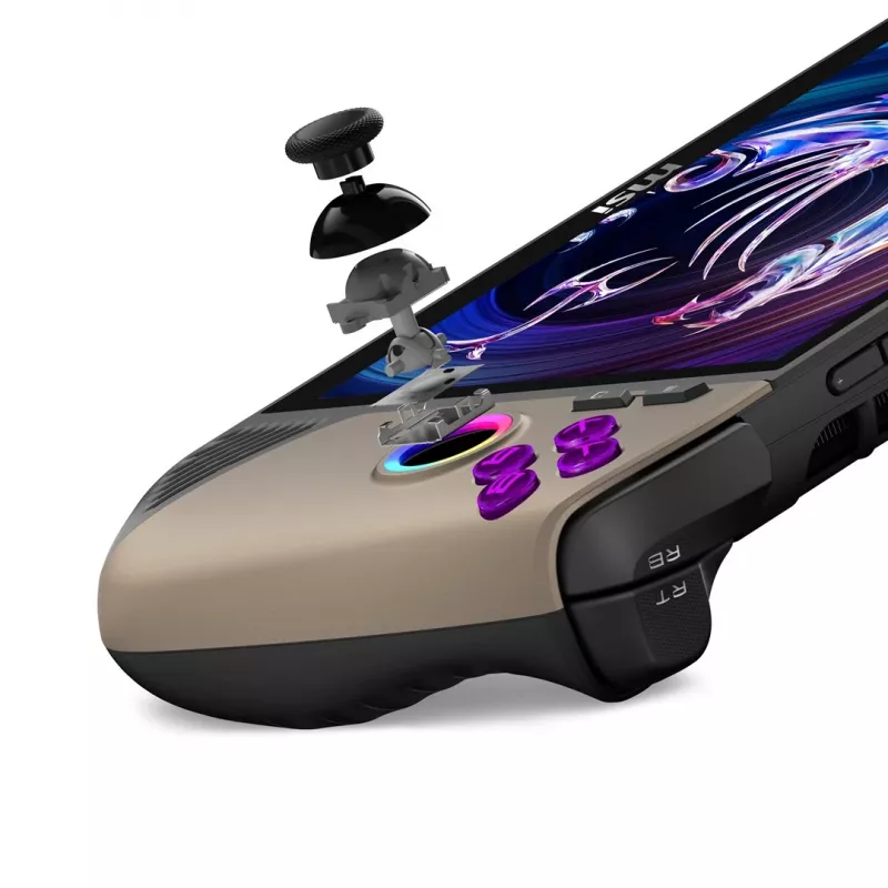 Przenośna konsola do gier MSI Claw 8 AI+ A2VM-037PL 20,3 cm (8) 1 TB Ekran dotykowy Wi‑Fi Beżowy