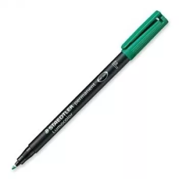 Marker permanentny Staedtler Lumocolor zielony 318-5