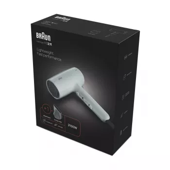 Suszarka do włosów Braun BRHD211E 2200W z technologią jonową