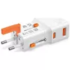 Ładowarka podróżna 25W World Travel 25W USB-C + A