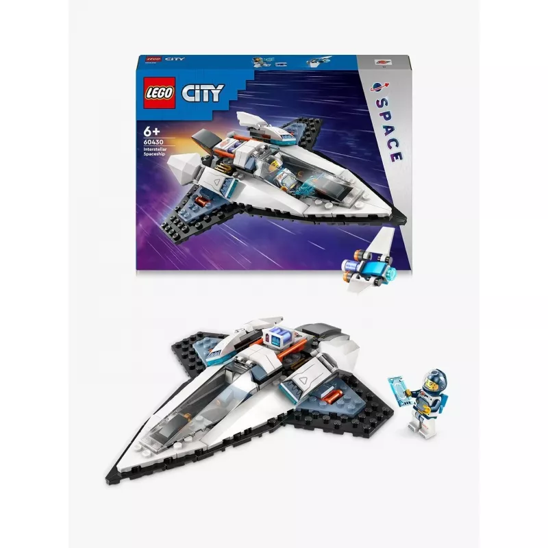 LEGO City zabawka konstrukcyjna Statek kosmiczny 60430 — 240 elementów, 1 minifigurka, wiek 6+, 170×220×40 mm