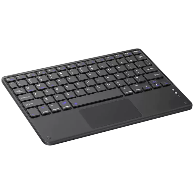 Klawiatura Bluetooth Blackview K2, 242.3x168.7x6.5 mm, Bluetooth 3.0, bateria 280 mAh, Windows, Android, iOS, czarna