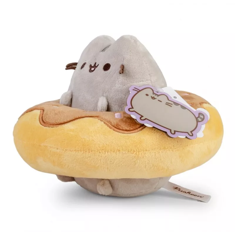 Maskotka Pusheen w czekoladowym donucie