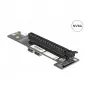 Konwerter 2 x SFF-8654 na PCIe x16 z bifurkacją DeLOCK 64148