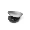 Waga kuchenna Caso FinoCompact 03201 — pojemność 0,5 kg, podziałka 1 g, wyświetlacz LED, stal nierdzewna/czarna