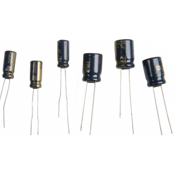 PANASONIC M-A 2,2M 63 - Elko, radial, 2,2 mF, 63 V, RM 7,5, 85°C, 2000h, 20% (ECA-1JM222)