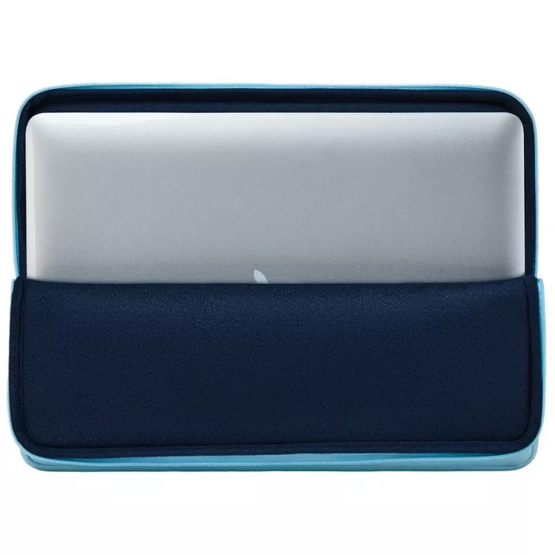 Etui na laptop Rivacase Riva Szuzuka 15,6 cala pastelowy niebieski, ochronne wyściełane etui