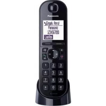 Panasonic KX-TGQ200 - Bezprzewodowy telefon cyfrowy - DECT/GAP - Czarny (KX-TGQ200GB)