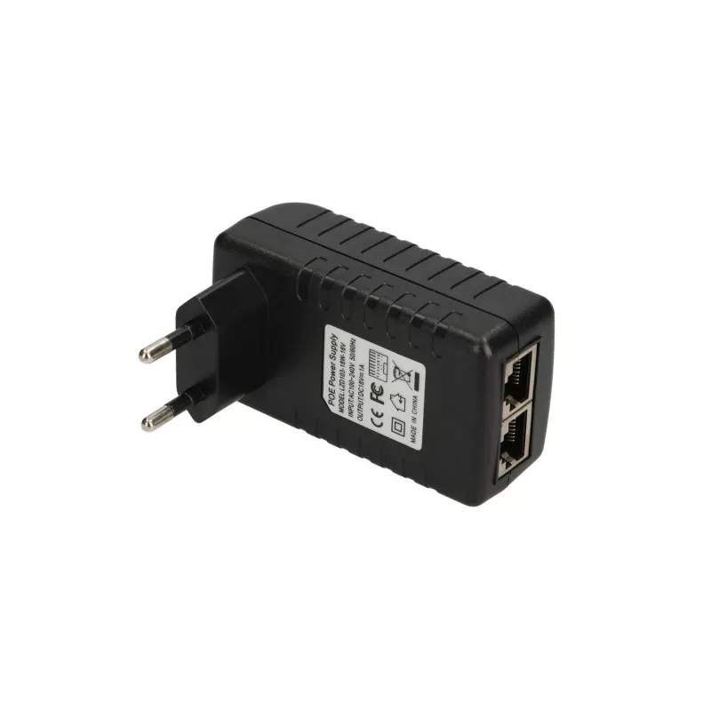 Adapter PoE Extralink POE-18-18W, 18V, 1A, 18W, wtyczka ścienna