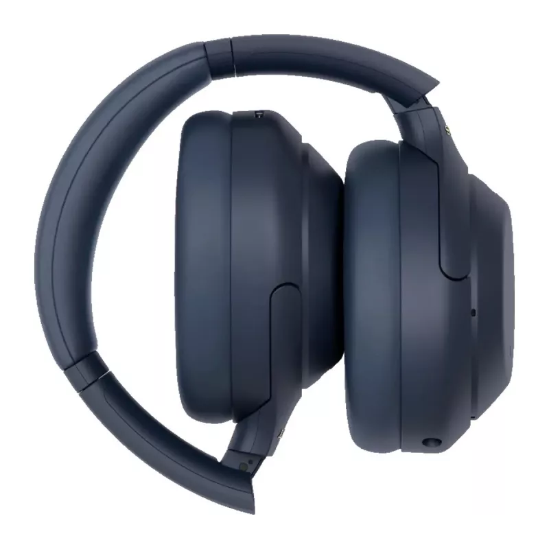 Słuchawki Sony WH1000XM4L.CE7, nauszne, przewodowe i bezprzewodowe (Bluetooth, USB-C), niebieskie, opaska nagłowna