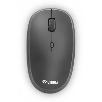 Bezprzewodowy zestaw klawiatura i mysz YENKEE YKB 2008CS — 2,4 GHz USB, kompaktowy układ