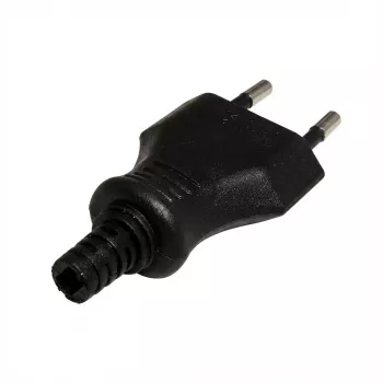 Wtyczka elektryczna Bachmann 900.002 Czarna 2P