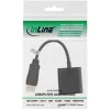 Adapter kablowy Microconnect DPDVID 0,15 m DisplayPort DVI-D Czarny