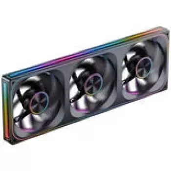Wentylatory obudowy Jonsbo ZA-420BR PWM Reverse ARGB — 3×140 mm, czarne
