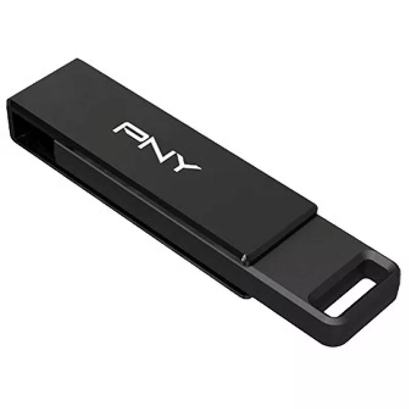 Pendrive PNY Elite-X 64 GB USB Type-C 3.2 Gen 1 (3.1 Gen 1) Czarny (P-FDI64GELTXC-GE)