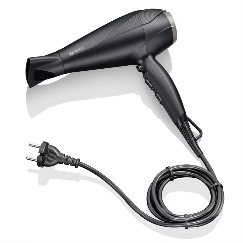 Severin HT 0167 suszarka do włosów, 2300 W, czarny/srebrny
