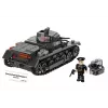 Zestaw konstrukcyjny Cobi Panzer I Ausf. B – 654 elementy, szczegółowy model czołgu