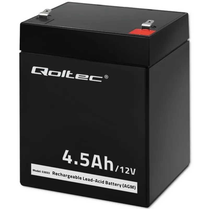 Akumulator AGM Qoltec 53033 4.5 Ah 15 V 65.5 A Motocykl