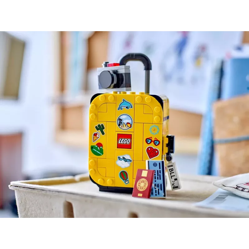 LEGO 40817 Żółta walizka podróżna