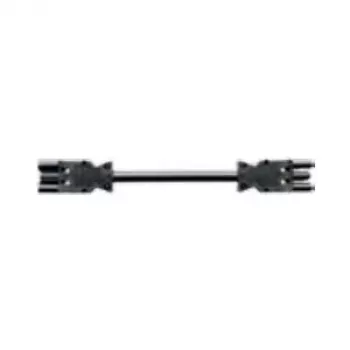 Kabel zasilający Bachmann 375.073 Czarny 1,5 m