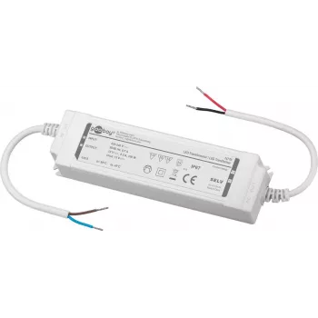 Goobay LED-Trafo 12 V DC 100 W IP67 - Transformator stałonapięciowy CV do zastosowań zewnętrznych (74770)