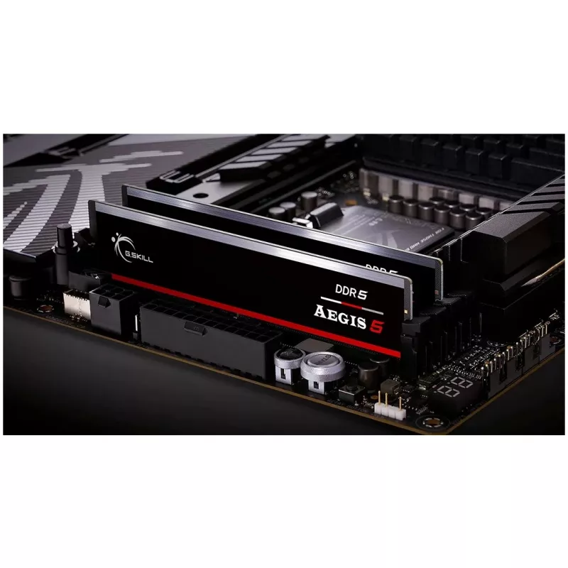 DIMM 64 GB DDR5-6000 (2x 32 GB) Dual-Kit, Arbeitsspeicher schwarz, F5-6000J3636F32GX2-IS, Aegis 5, INTEL XMP, AMD EXPO