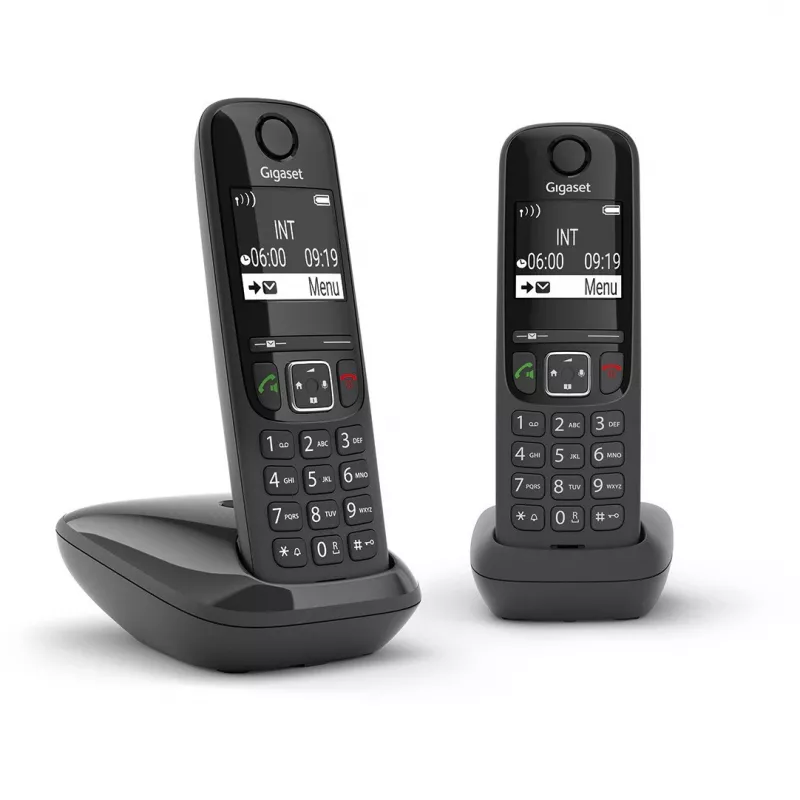 Gigaset AS690 Duo Czarny int.