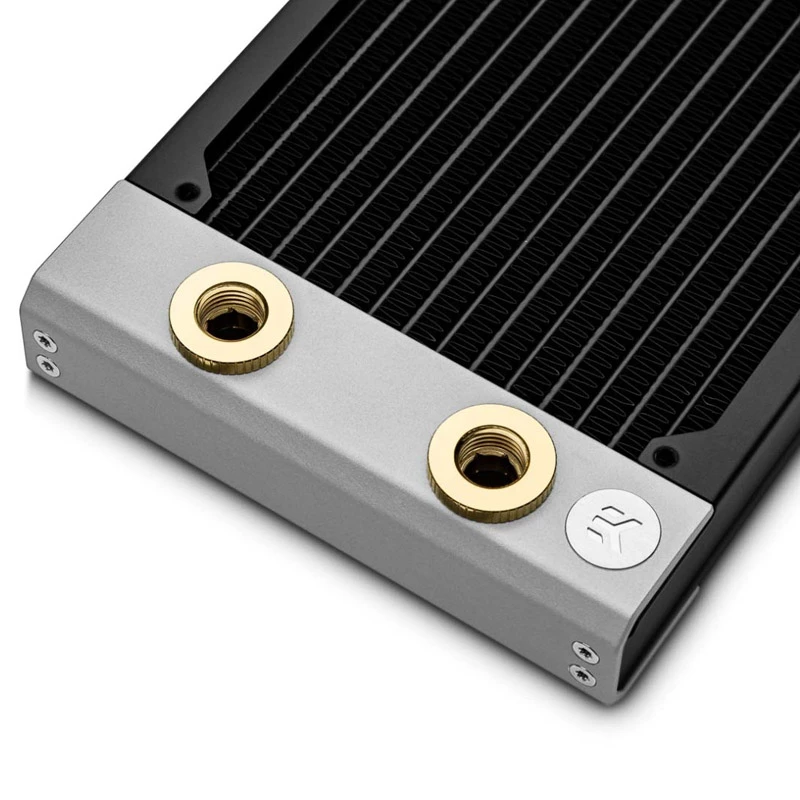 Złączka EK Water Blocks Mosiężna Złota Wysokość 3,75 mm Średnica 2,3 cm