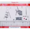 Krause Składany stopień Toppy XL srebrny