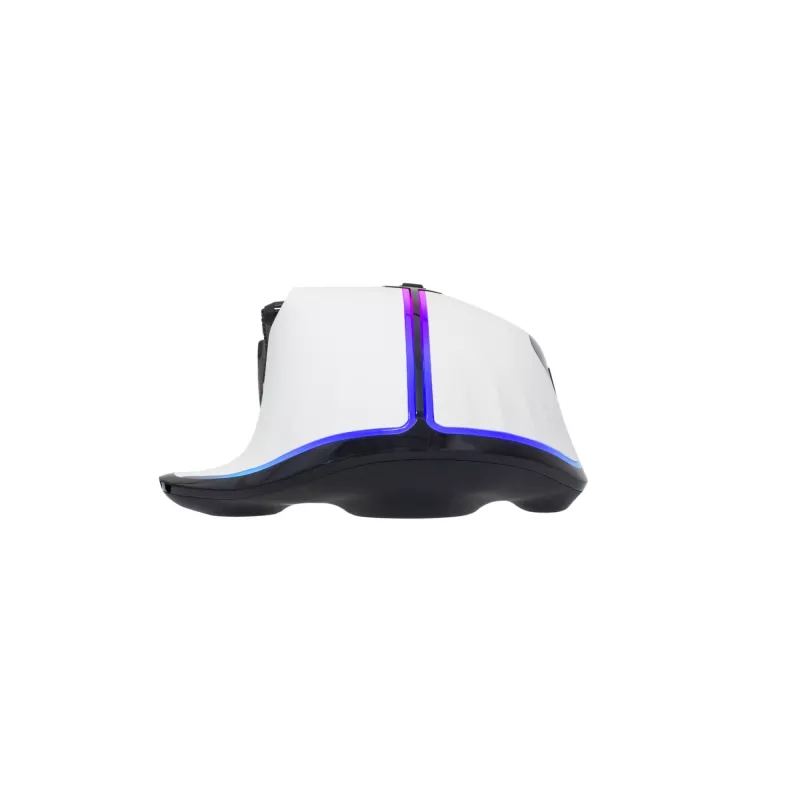 biały Shark GM-9006 MARROK Biały RGB / 12.000 dpi