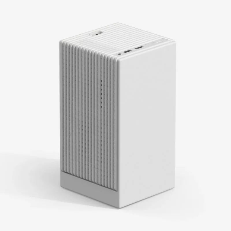 Projektor WANBO Cube 2 Pro 500 ANSI Android TV 11 — kompaktowy inteligentny projektor domowy, biały