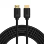 Baseus 2x HDMI 2.0 4K 60 Hz kabel, 3D, HDR, 18 Gb/s, 5 m (czarny)