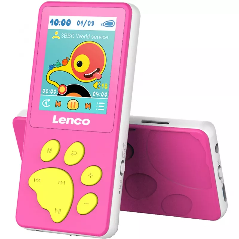 Lenco XEMIO-560PK Odtwarzacz MP3/MP4 8 GB Różowy (XEMIO-560PK)