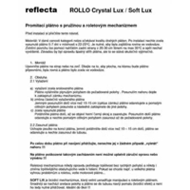 Ekran projekcyjny Reflecta CrystalLine Rollo 176x176 cm