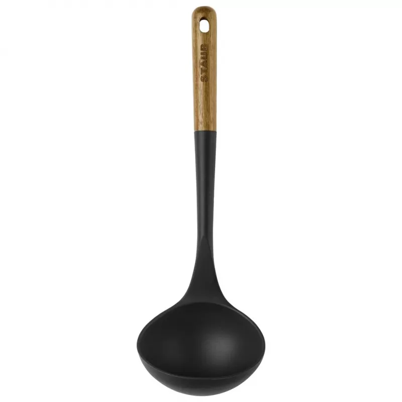 Staub Łyżka - 31 cm, brązowo-czarna