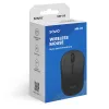 Mysz bezprzewodowa SAVIO MB-03, interfejs Bluetooth, 1000 DPI, bateria AA, 99×60×39 mm, 51 g, odbiornik w zestawie