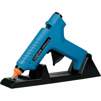 LogiLink WZ0052 Pistolet do kleju na gorąco/bez szpilki niebieski 80 W (WZ0052)