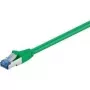 Wentronic Goobay Kabel krosowy kat. 6a, S/FTP (PiMF), zielony, 7,5 m - LSZH bezhalogenowy, miedź (93849)