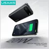 Power bank usams PB80 PD20W 10000mAh — przenośna ładowarka, czarna