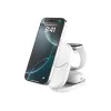 Ładowarka wewnętrzna Belkin UltraCharge 25 W Qi2 3 w 1 magnetyczna UE biała okrągła