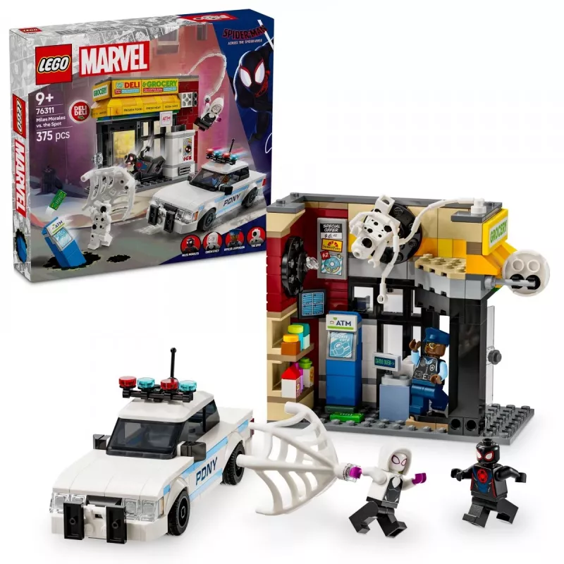 LEGO MARVEL 76311 Miles Morales kontra The Spot