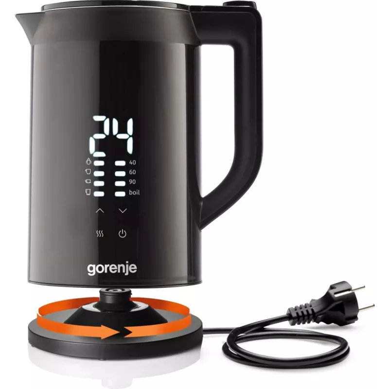 Czajnik elektryczny Gorenje K17DWDII 2200W 1.7L czarny
